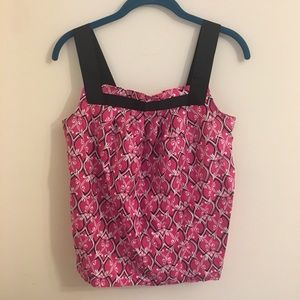 LOFT Pink sleeveless blouse (great for spring!)